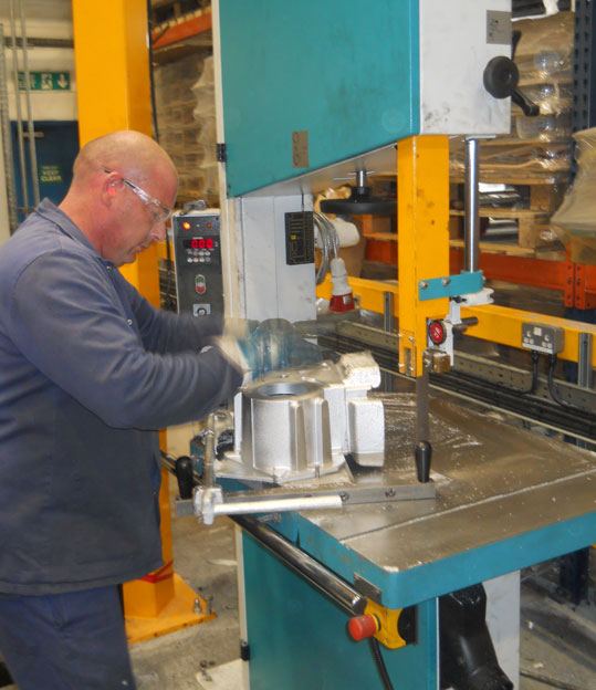 BS740LL 7.5HP - A Variable Speed Machine for Aluminium with Increased HP