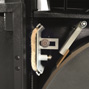 Gravity-fed blade lubrication system on felt pad